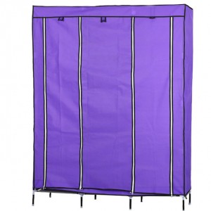 Большой тканевый шкаф "88130 Purple"