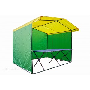 Торговый комплект 2,5х2 палатка (каркас 20мм) + стол 2м